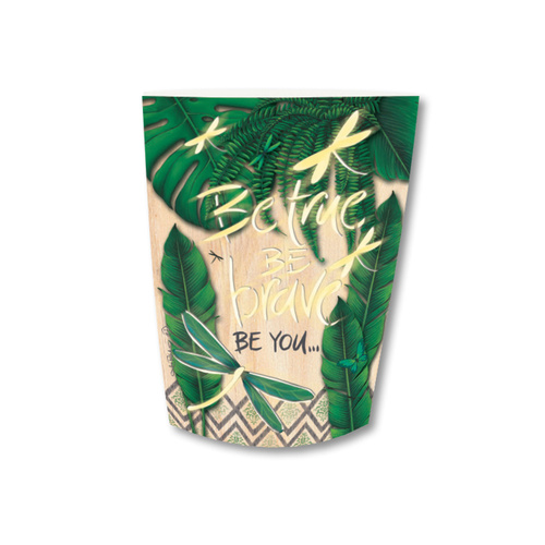 Lisa Pollock Paper Lantern - Be True Be Brave Be You