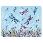 Lisa Pollock - Placemats Lavender Dragonflies (Set of 6)