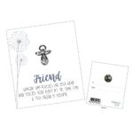 Always With You Angels Lapel Pin - Friend