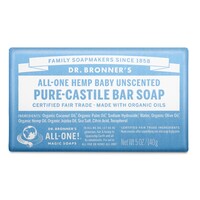 Dr Bronner's Bar Soap - Baby Unscented