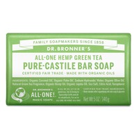 Dr Bronner's Bar Soap - Green Tea