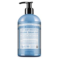 Dr Bronner's Pump Soap 355ml - Baby Unscented