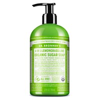 Dr Bronner's Pump Soap 355ml - Lemongrass Lime