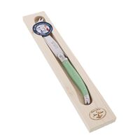Jean Dubost Laguiole Maison - Cheese Knife Green Mixed Colours