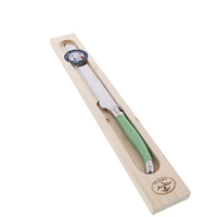 Jean Dubost Maison - Bread Knife Green Mixed Colours 