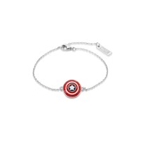 Marvel Couture Kingdom - Captain America Bracelet Silver