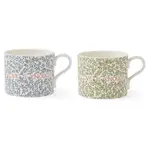 Spode Morris & Co - Love Is Enough Mugs - 340ml (Set of 2)
