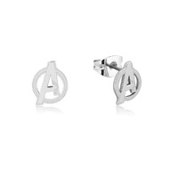Marvel Couture Kingdom - The Avengers Stud Earrings Silver