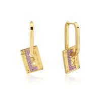 Marvel Couture Kingdom - Guardians Of The Galaxy Drop Earrings Yellow Gold