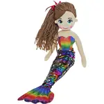 Cotton Candy Mermaid - Kim Flip Sequin Dark Rainbow