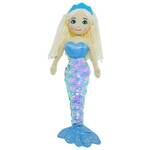 Cotton Candy Mermaid - Shelly Flip Sequin Blue Iridescent