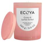 Ecoya Metro Jar Candle - Guava & Lychee Sorbet