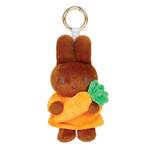 Miffy Keyring - Melanie with Carrot