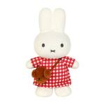 Miffy Plush - Checkered Dress with Snuffy Bag 24cm