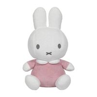 Miffy Ribbed - Miffy Plush Rattle Pink 20cm