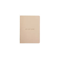 Migoals Get Sh*t Done Limited Edition Notebook A6 - Minimal Cream & Gold Foil