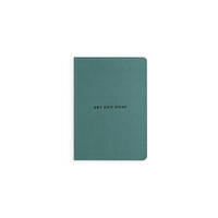 Migoals Get Sh*t Done Notebook A6 - Minimal Teal Green