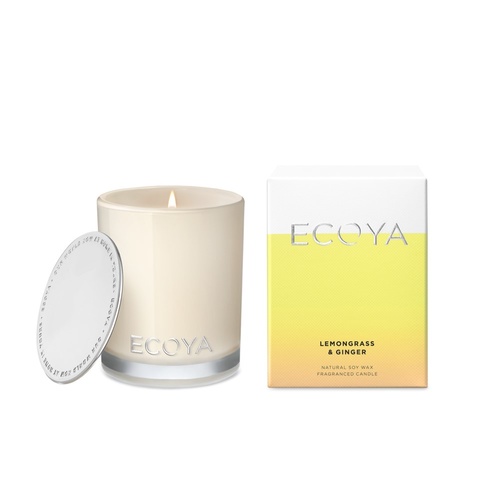 Ecoya Mini Madison Jar Candle - Lemongrass & Ginger