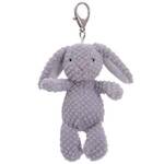 Mary Meyer - Nubby Bunny Grey Bag Charm