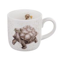 Royal Worcester Wrendale Mug - Aged to Perfection Tortoise