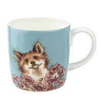 Royal Worcester Wrendale Grand Mug - Fox Poppy Field