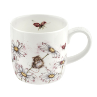 Royal Worcester Wrendale Mug - Oops a Daisy Daisies & Ladybird