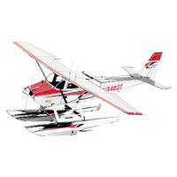 Metal Earth - 3D Metal Model Kit - Cessna 182 Floatplane