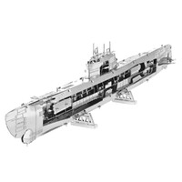 Metal Earth - 3D Metal Model Kit - German U-boat Type XXI