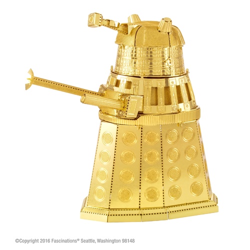 Metal Earth - 3D Metal Model Kit - Doctor Who - Gold Dalek