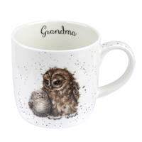 Wrendale Designs By Royal Worcester Mug - Grandma Owl