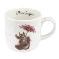 Wrendale Designs By Royal Worcester Mug - Thank You