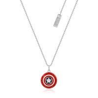 Marvel Couture Kingdom - Captain America Necklace Silver