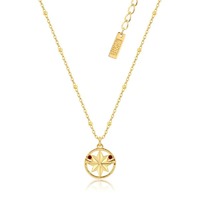 Marvel Couture Kingdom - Captain Marvel Necklace Yellow Gold