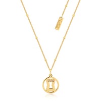 Marvel Couture Kingdom - Black Widow Necklace Yellow Gold