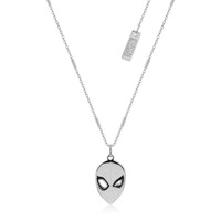 Marvel Couture Kingdom Precious Metal - Spider-Man Necklace Silver