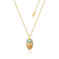 Marvel Couture Kingdom - Thanos Crystal Necklace Yellow Gold