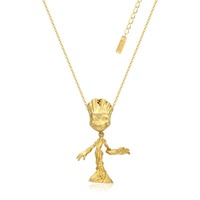 Marvel Couture Kingdom - Guardians Of The Galaxy Baby Groot Necklace Yellow Gold