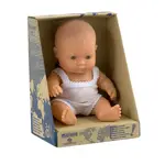Miniland Baby Doll - Caucasian Boy 21cm
