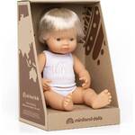 Miniland Baby Doll - Caucasian Boy 38cm
