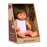 Miniland Baby Doll - Caucasian Boy with Down Syndrome 38cm