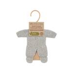 Miniland - Knitted Doll Pyjamas Grey Colour 21cm