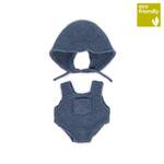 Miniland - Knitted Doll Romper & Hood 21cm