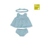Miniland - Knitted Doll Dress & Headband 38cm