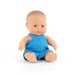 Miniland Baby Doll - My Friends & Me Caucasian Boy 21cm