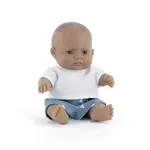Miniland Baby Doll - My Friends & Me Hispanic Boy 21cm