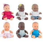 Miniland - My Friends & Me Baby Dolls 21cm (Set Of 6)