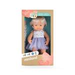Miniland Baby Doll - My Friends & Me Caucasian Girl with Hearing Aid 38cm