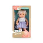 Miniland Baby Doll - My Friends & Me Caucasian Girl with Hearing Aid 38cm