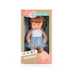 Miniland Baby Doll - My Friends & Me Blonde Caucasian Redhead Girl 38cm