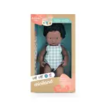 Miniland Baby Doll - My Friends & Me African Boy 38cm